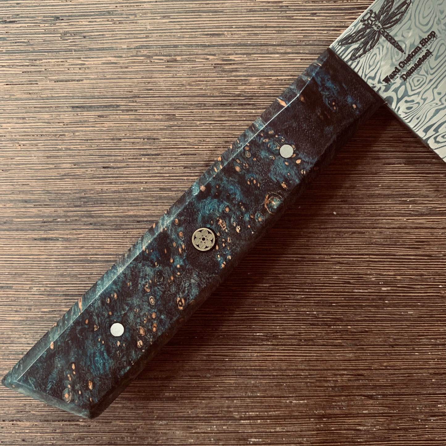 6.75” Damasteel Kiritsuke knife