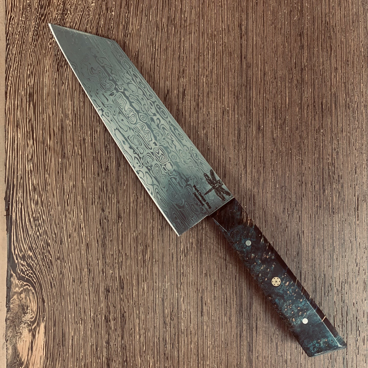 6.75” Damasteel Kiritsuke knife