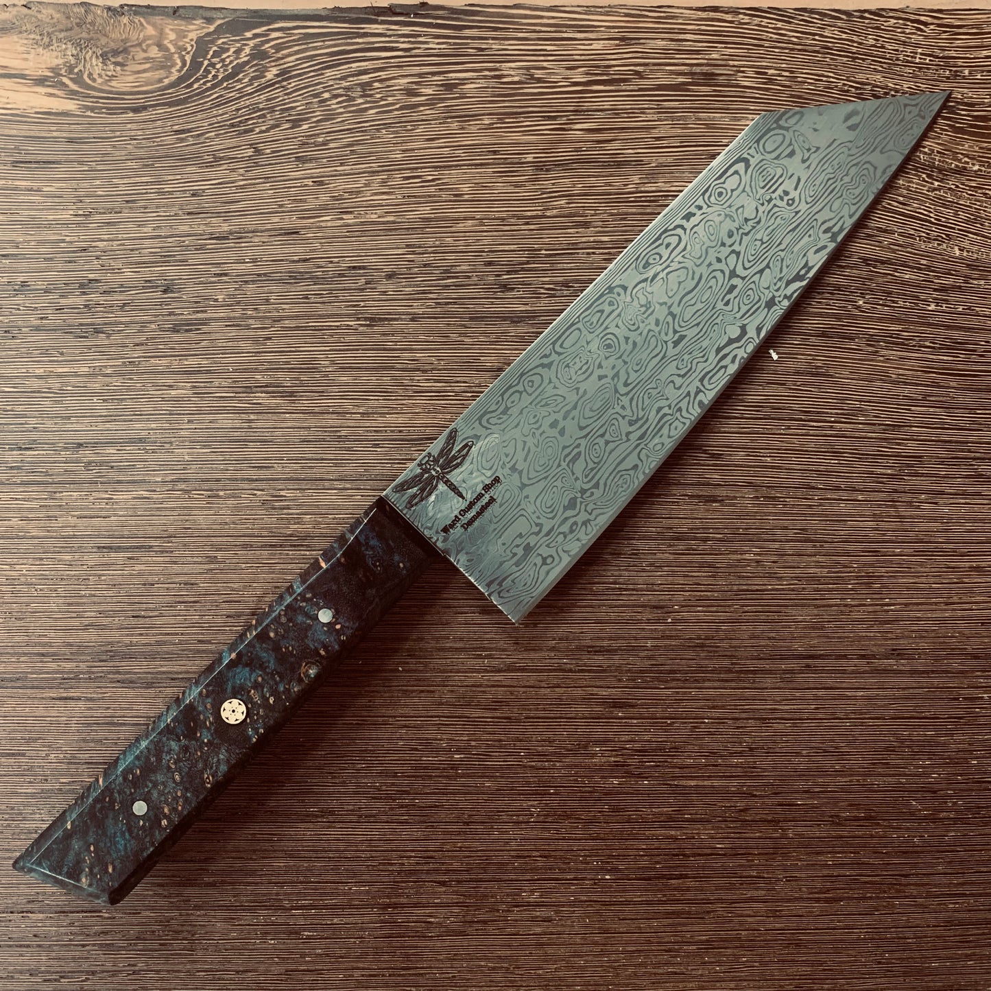 6.75” Damasteel Kiritsuke knife